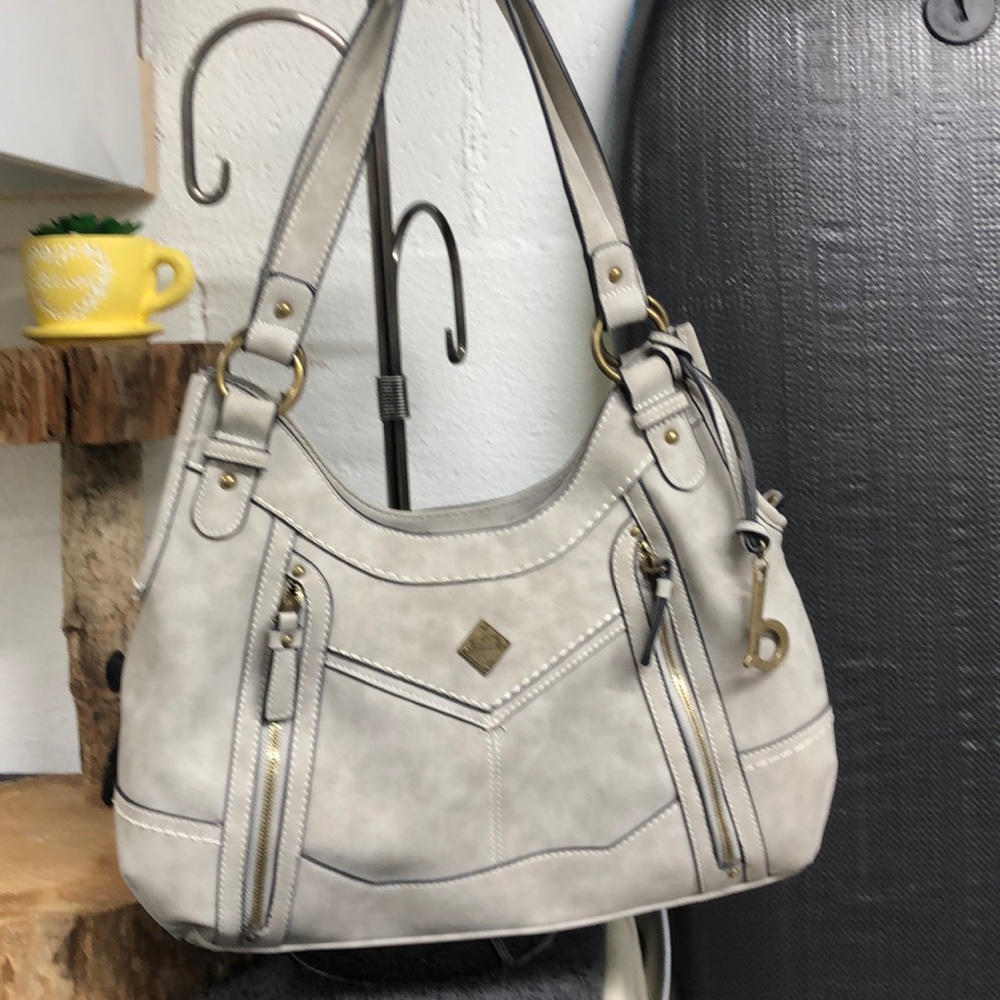 b.o.c gray purse
